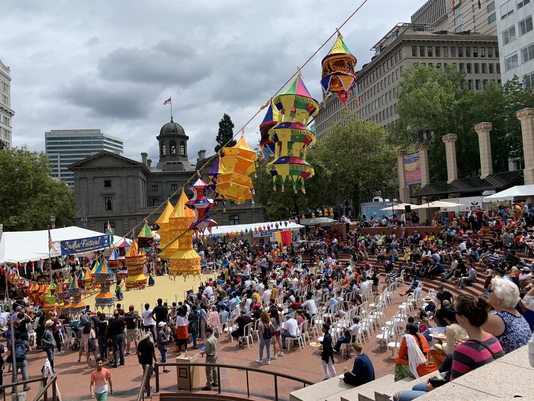 4 Cultural Festivals Visit Pioneer Courthouse Square In August