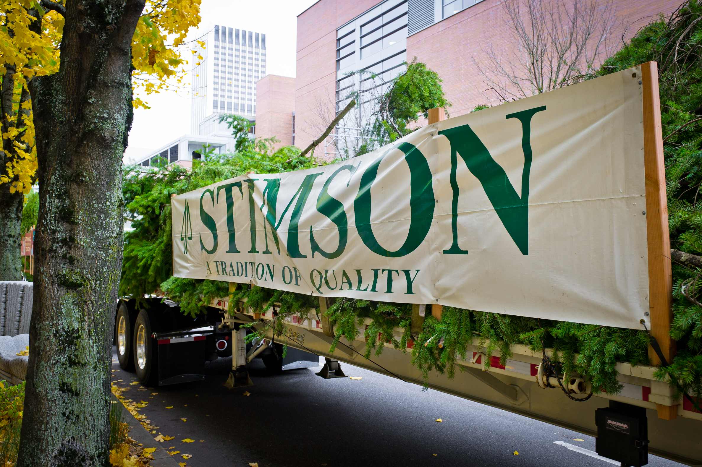 Stimson Lumber Company's Donation Continues! The Square