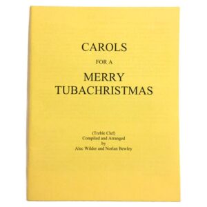 SOLD OUT – Tuba Christmas Music Book – Treble Clef (Enlarged)